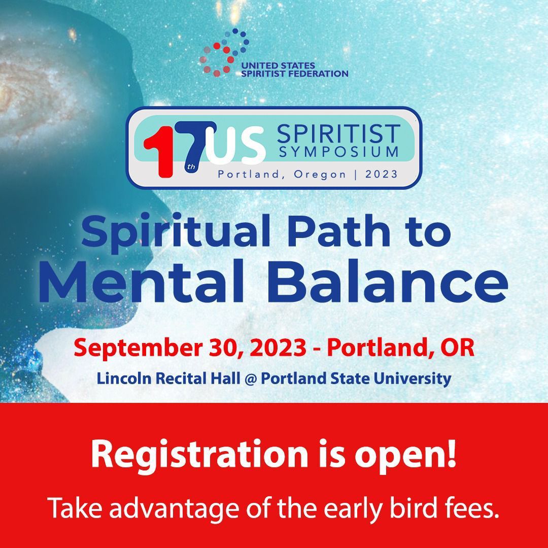 Spiritist Symposium on September 30, 2023 - Portland, OR